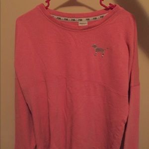 Vitoria’s secret varsity sweatshirt